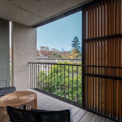 Rent of a modern 2-room apartment, Recoleta, Buenos Aires, Argentina